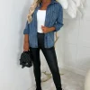 CHERRY KOKO Tell Me More Blue Diamante Denim Shirt<Women Denim